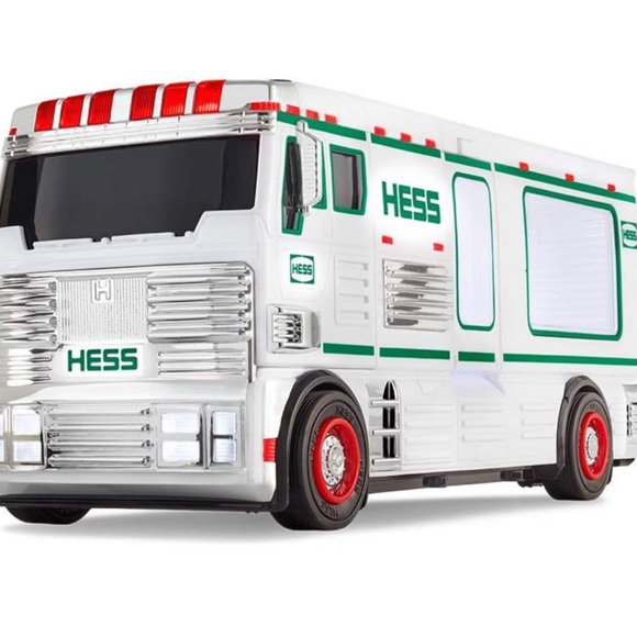 NIB Hess 2018 Toy Truck - RV with ATV and Motorbike - Picture 3 of 6